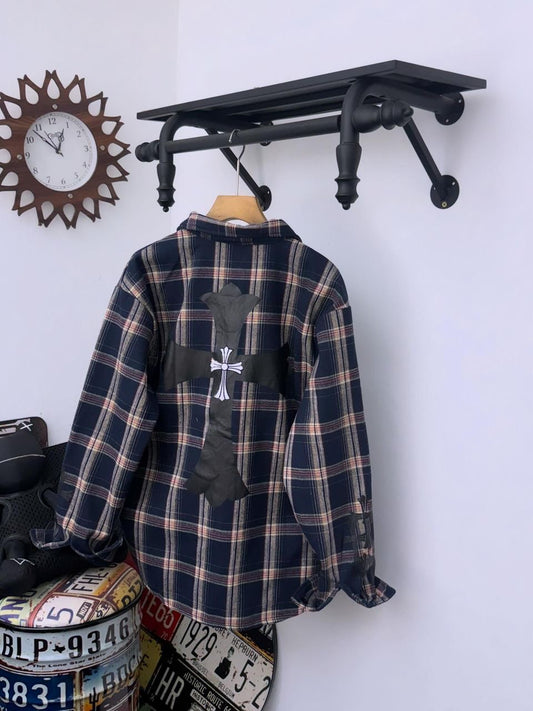 Chrome Heart ❤️ Flannel LS