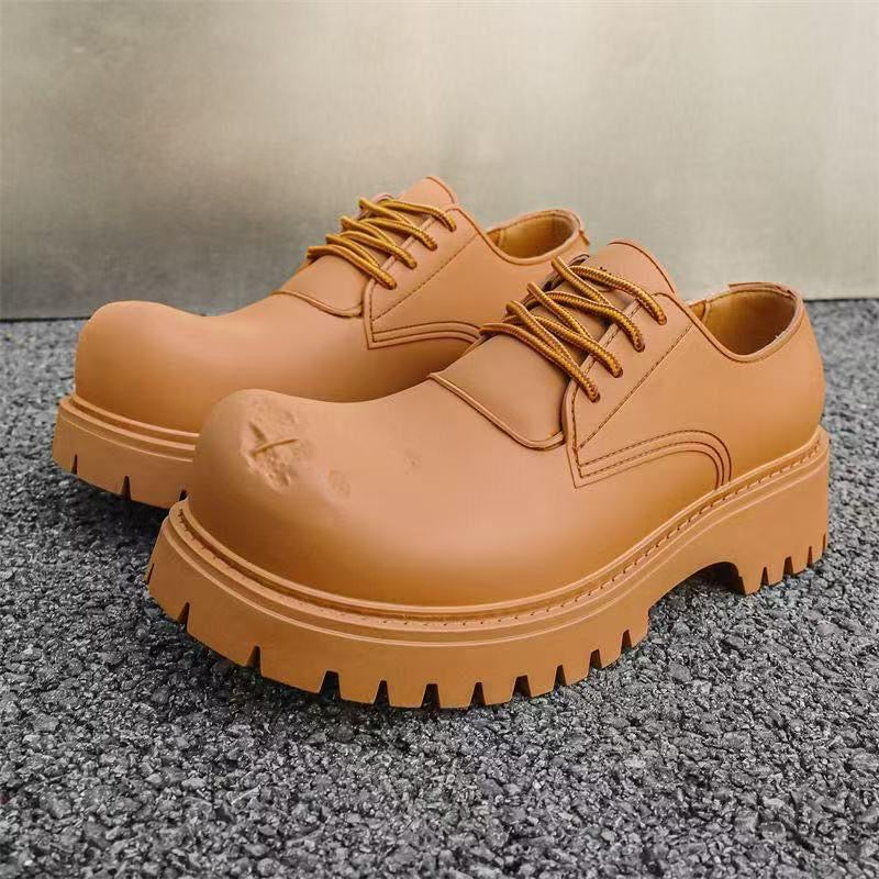 chunky-soled lace-up derby