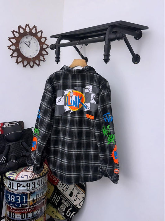 Chrome Heart ❤️ Flannel LS