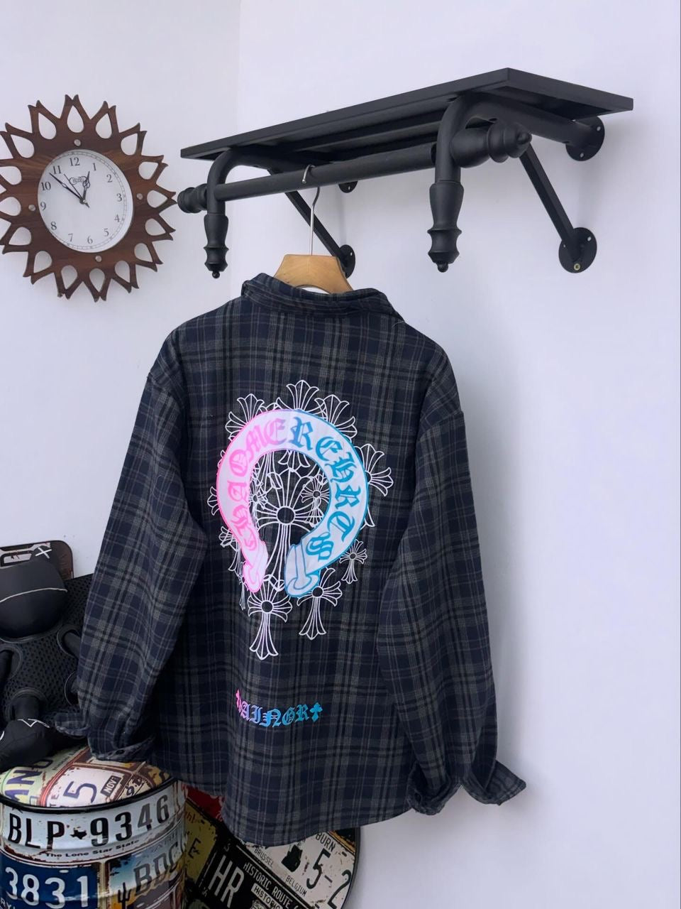 Chrome Heart ๐ Flannel LS