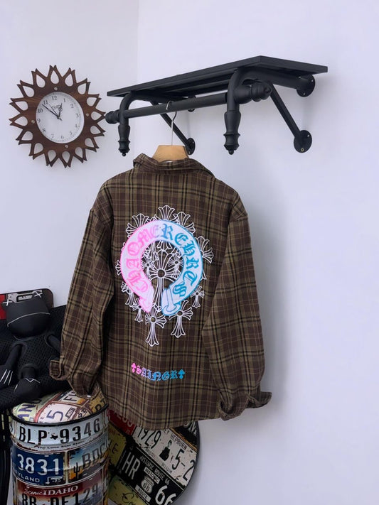 Chrome Heart ❤️ Flannel LS