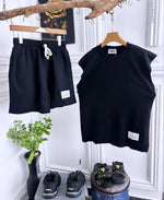 SHEIN Sleeveless men’s Shirt & vintage Shorts