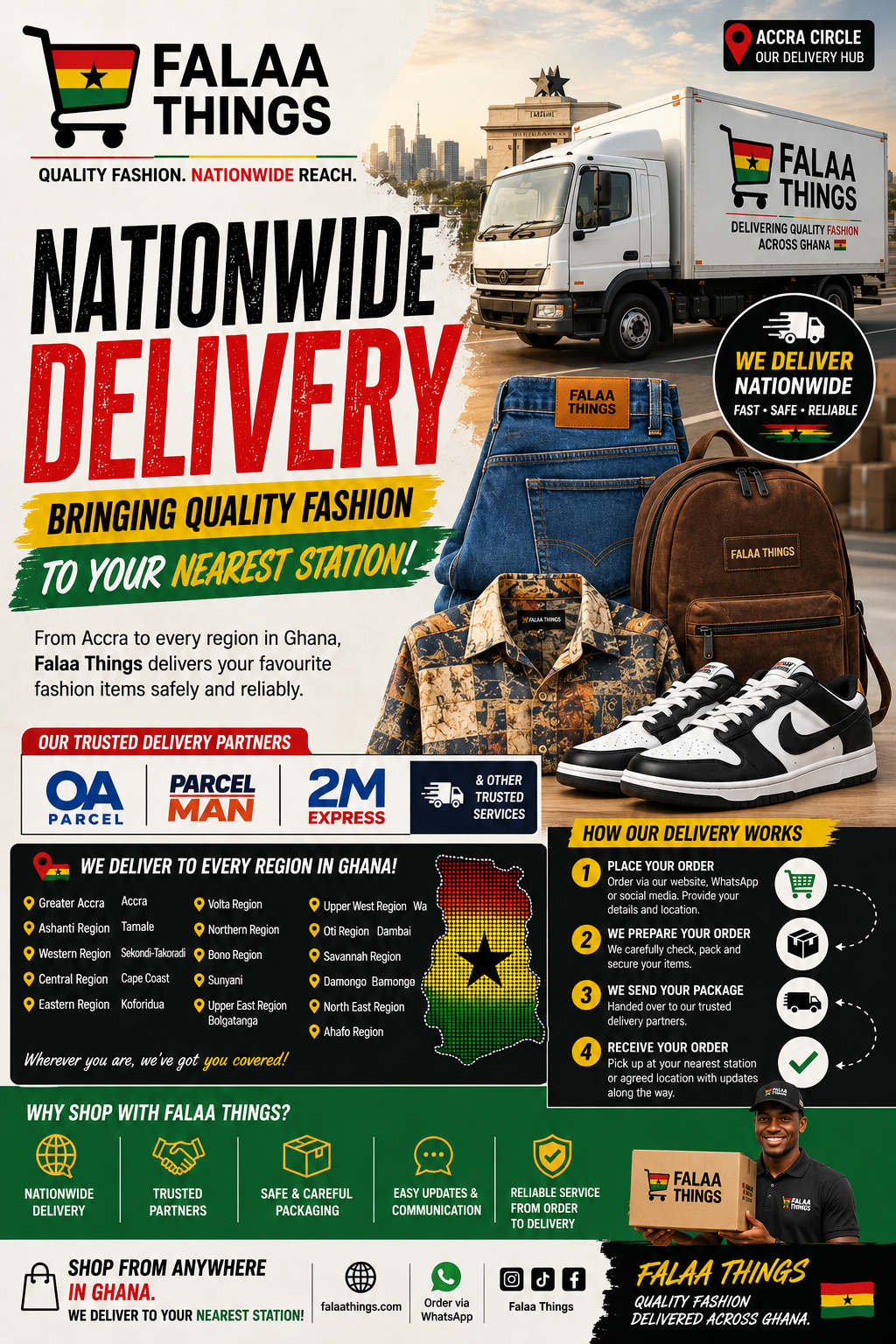 Falaa Things Nationwide Delivery Across Ghana | Shop Online