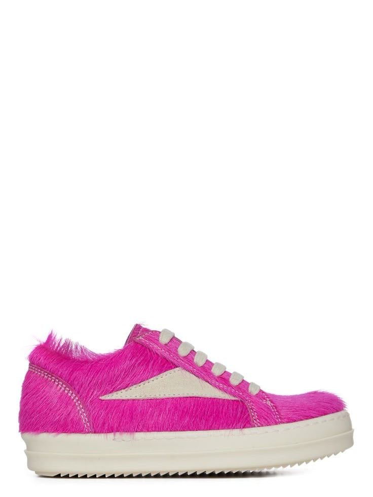 Rick Owens  Vintage Suede-Trimmed Calf Hair