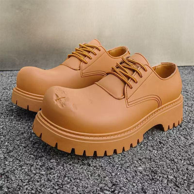 chunky-soled lace-up derby