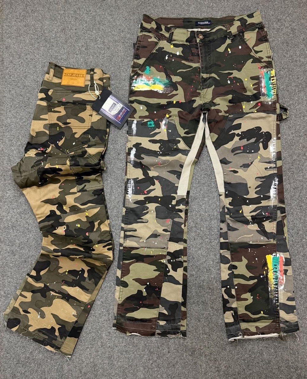 Camouflage Baggy Jeans